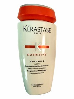 NEW Kerastase Paris Nutritive Bain Satin 2 Shampoo Sealed 250ml 8.5oz